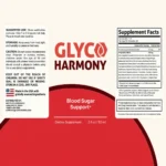 Glyco Harmony Supplement Facts