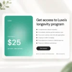 Luvo Health Longevity Program Price