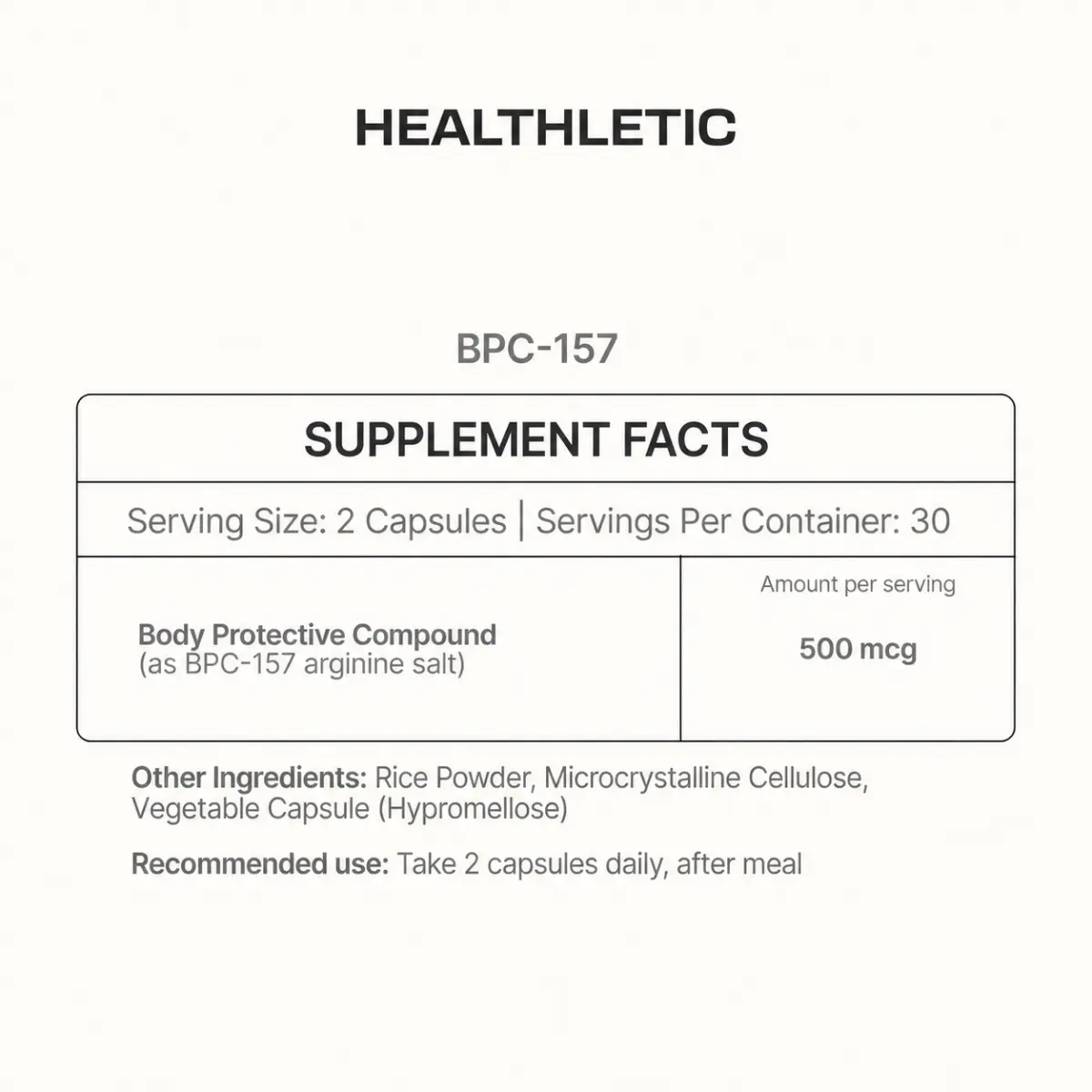 what is bpc 157 ingredients Healthletic BPC-157 Supplement Perioral Dermatitis vs Acne: Injectable iron for livestock Tank Size:4' x 2' x 2'